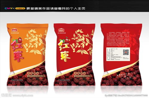 食品红枣包装袋 大枣包装设计图片